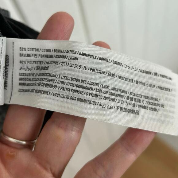 Hollister Women MTV Short Sleeve Graphic Distressed Slub Tshirt Black Size Small - Picture 5 of 7